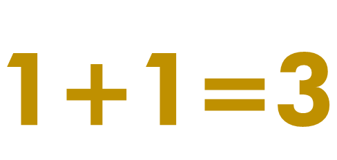 1+1 = 3 1+1=3